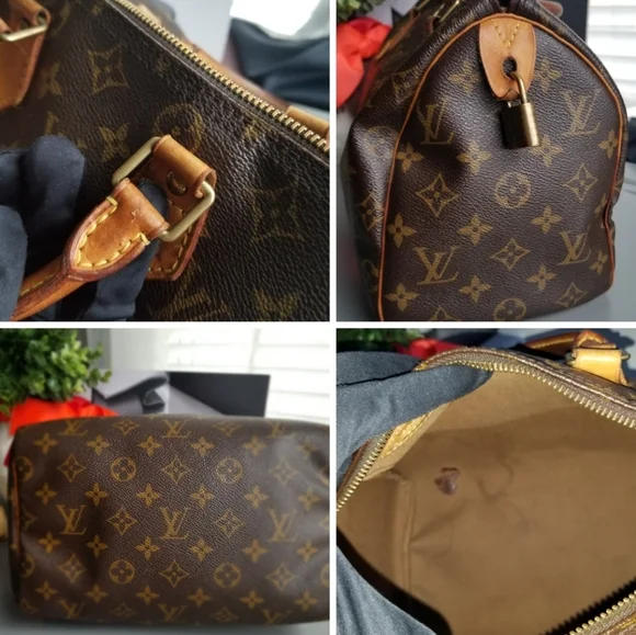 LOUIS VUITTON Classic Speedy25Monogram pr